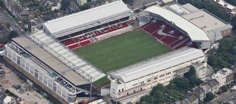 Highbury Stadium (Arsenal Stadium, Part-Demolished) - London