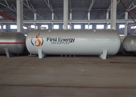 Liquefied Petroleum Gas LPG Gas Storage Tank 20 Tons 45CBM High Capacity