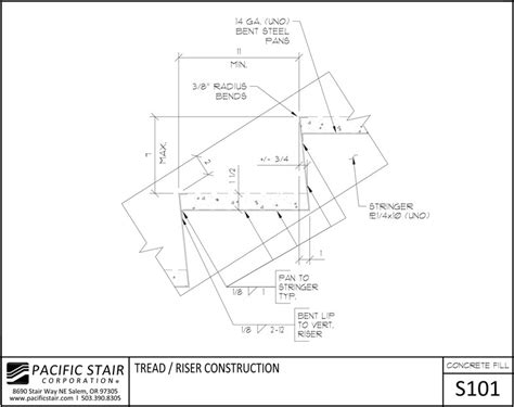 Concrete Filled Stairs & Landings | Pacific Stair Corporation