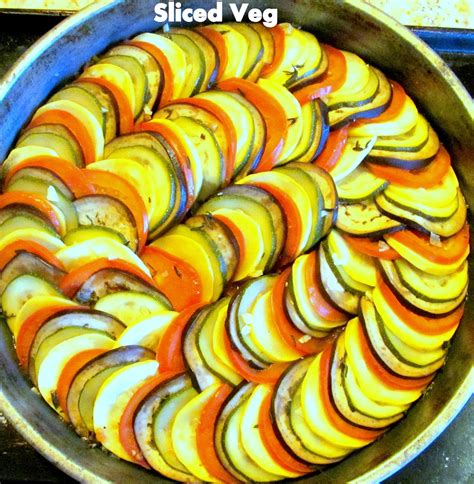 Confit Byaldi aka the original Ratatouille ~ Kris & T Go Gfree