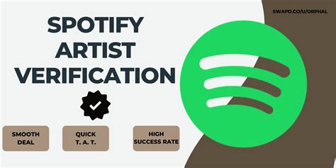 [$100] Spotify Artist Verification | Cheap and Smooth - Services ...