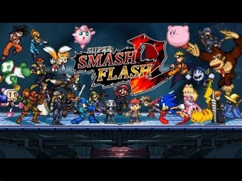 SUPER SMASH BROS EM 2D 😀, JOGANDO: SUPER SMASH FLASH 2 !!! - YouTube