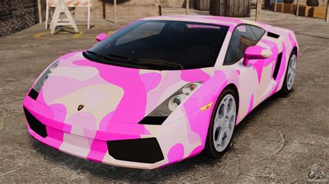 Lamborghini Gallardo 2005 [EPM] Pink Camo for GTA 4 in 2023 | Lamborghini gallardo, Lamborghini ...