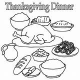 Thanksgiving Food Coloring Pages  Best For Kids sketch template