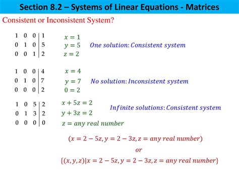 Section 8.1 – Systems of Linear Equations - ppt download