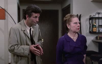 Peter Falk and Ruth Gordon in Columbo: Try and Catch Me (1977)