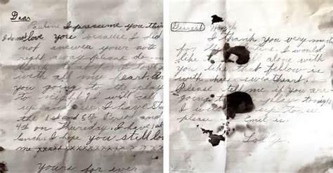 Couple Discovers Love Letters Lost For Decades While Renovating Bathroom.