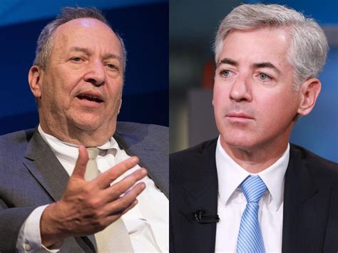 Former Harvard president Larry Summers thinks Bill Ackman asking for ...