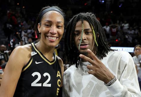 VIDEO: Ja Morant, WNBA MVP a'ja Wilson Hit 'the Griddy' at WNBA Finals