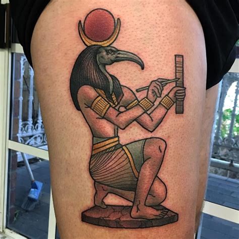 Image result for thoth tattoo designs Egyptian Mythology, Egyptian Art ...