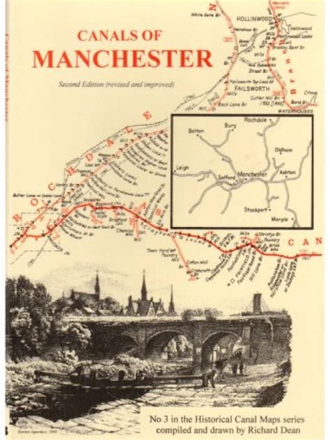 Canals of Manchester – historical map