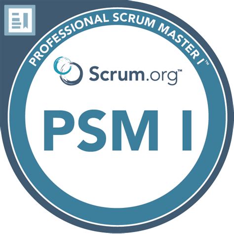 Professional Scrum Master™ I (PSM I) - Credly