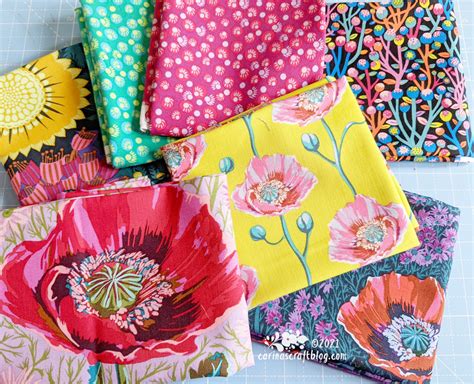 Poppy Fabric – Carina's Craftblog