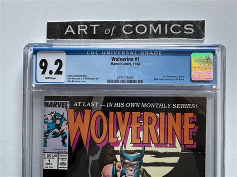 Wolverine #1 - 1st appearance Wolverine as Patch - 1st issue - CGC ...