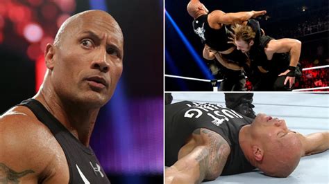 Dwayne ‘The Rock’ Johnson suffered burst blood vessels in WWE attack ...