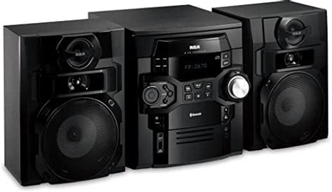 RCA RS2867B 5-CD Audio System with Bluetooth: Amazon.com.mx: Electrónicos