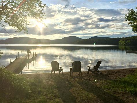 The Potter Camp Lakeside Cottages on Blue Mountain Lake