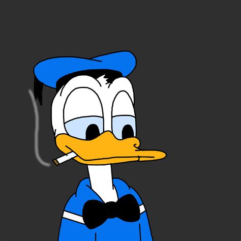 Donald Duck smoking in 1947 by MarcosPower1996 on DeviantArt