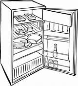 Fridge Coloring Page At GetColoringscom  Free Printable Colorings sketch template