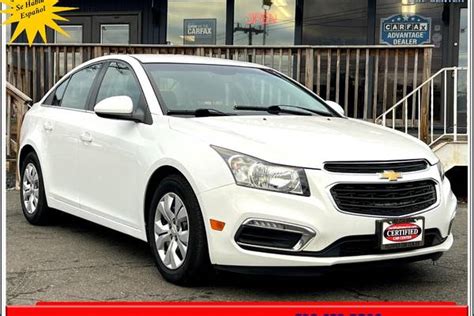 Used 2015 Chevrolet Cruze for Sale Near Me | Edmunds