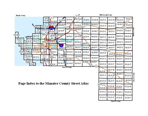 Manatee Zip Code Map