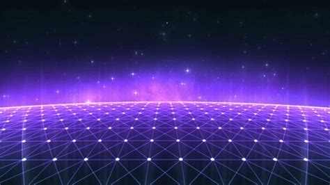 Grid Universe 80s Retro Background Stock Footage Video (100% Royalty ...