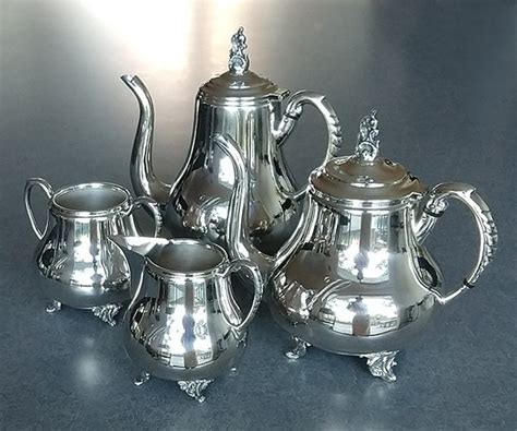 Polishing Sterling Silver Tea Sets — Harriete Estel Berman