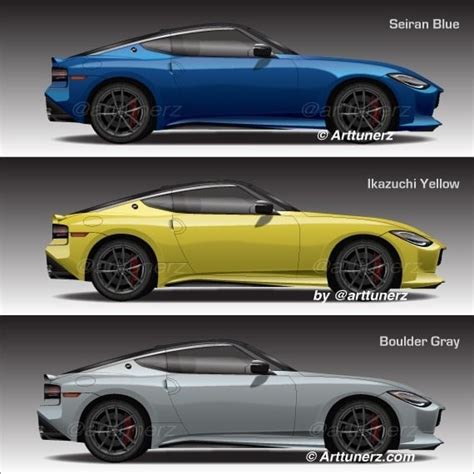 All 2023 Nissan Z Colors Rendered | 2023+ Nissan Z Forum, Community, Owners, News, Discussions ...