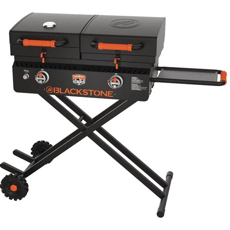 Blackstone 2-Burner Black 18,500 BTU 534 Sq. In. Outdoor LP Gas Griddle ...