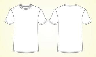 T Shirt Template Vector Illustrator