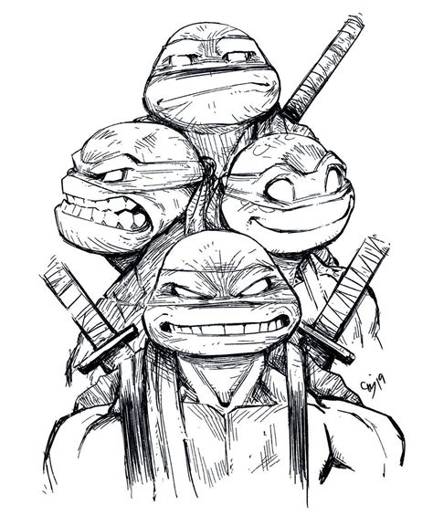 1,873 Likes, 13 Comments - SVS (@artofsvs) on Instagram: “🐢 Turtles #teenagemutantninjaturtles # ...