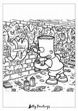 24 Bart Simpson Coloring Pages  Easy Free Printable Images sketch template