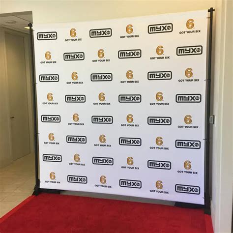 Vinyl photo backdrop for Any Red Carpet event custom Step and Repeat ...