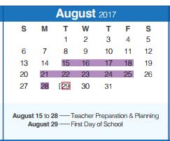 Canyon Middle - School District Instructional Calendar - Comal Isd ...