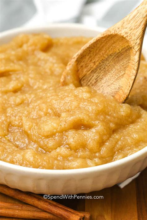 Homemade Applesauce Recipe – Spend With Pennies - Be Yourself, Feel ...