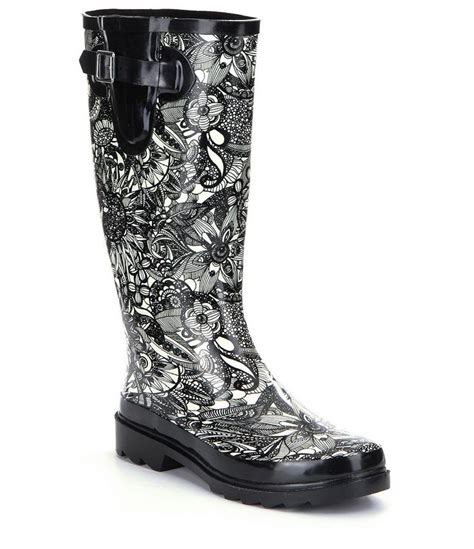 Sakroots Rhythm Waterproof Rain Boots | Dillard's | Boots, Rain boots, Rain boots fashion