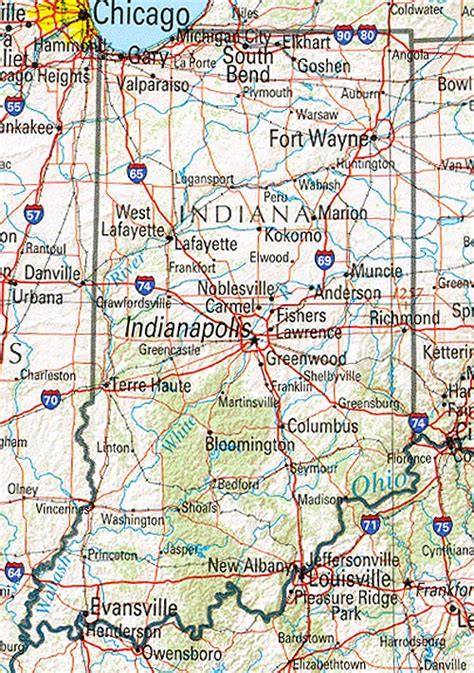 Indiana Tourist Attractions, Indianapolis, Fort Wayne, Weather, Maps