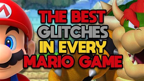 The Best Glitches in Every Mario Game - YouTube