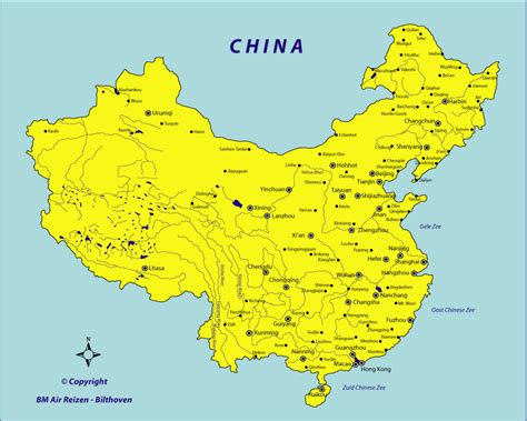 Map of China | China map, Kunming, Lanzhou