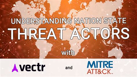 Understanding Nation-state Threat Actors with VECTR and MITRE ATT&CK - Security Risk Advisors