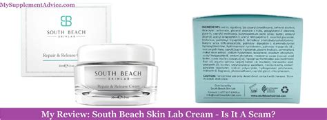 My Review: South Beach Skin Lab Cream (Repair & Release) - Is It A Scam ...