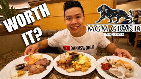 MGM GRAND BUFFET REOPENS (FULL TOUR!) - YouTube