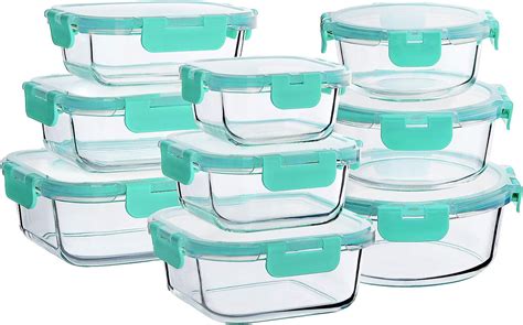 Decorative Glass Food Storage Containers With Lids - 4 Anchor Hocking ...