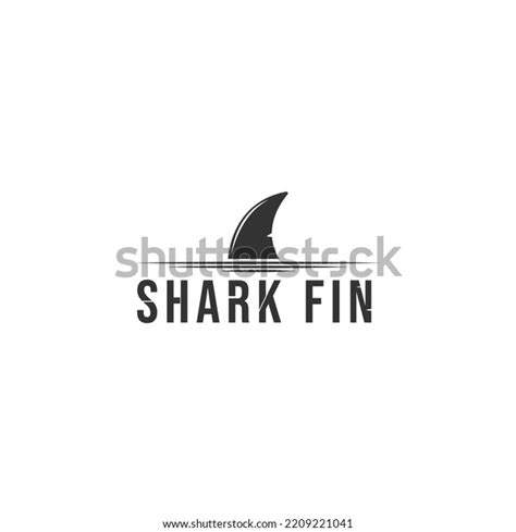 Shark Fin Silhouette Logo Icon Vector Stock Vector (Royalty Free) 2209221041 | Shutterstock