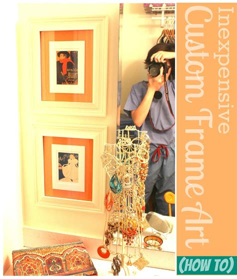 How to make custom Frames for less (Guest Post) - Craftionary