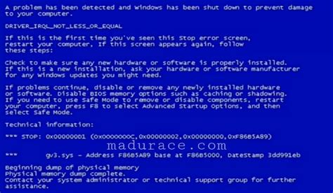 3 Cara Untuk Mengatasi Layar Laptop Yang Muncul Warna Biru (Blue Screen ...