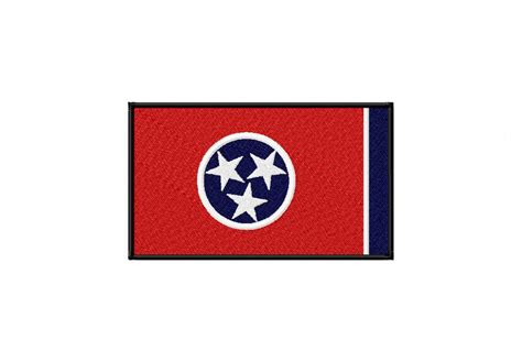 Free Tennessee State Flag Machine Embroidery Design for Gold Members ...