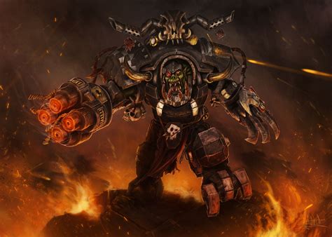 Ghazghkull-Thraka (FanArt) by RomainAdd on DeviantArt