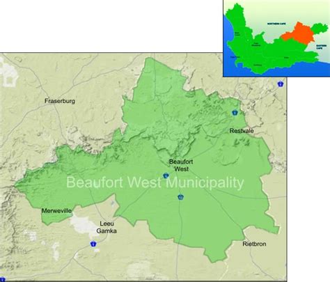 Beaufort West Local Municipality: Overview | Western Cape Government