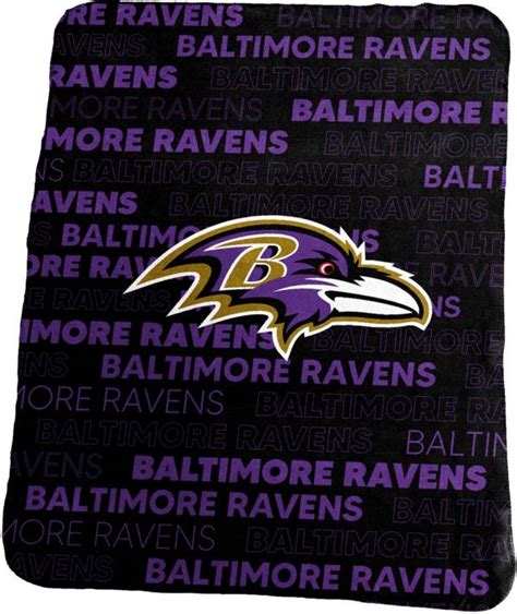 Logo Baltimore Ravens Fleece Blanket | Dick's Sporting Goods